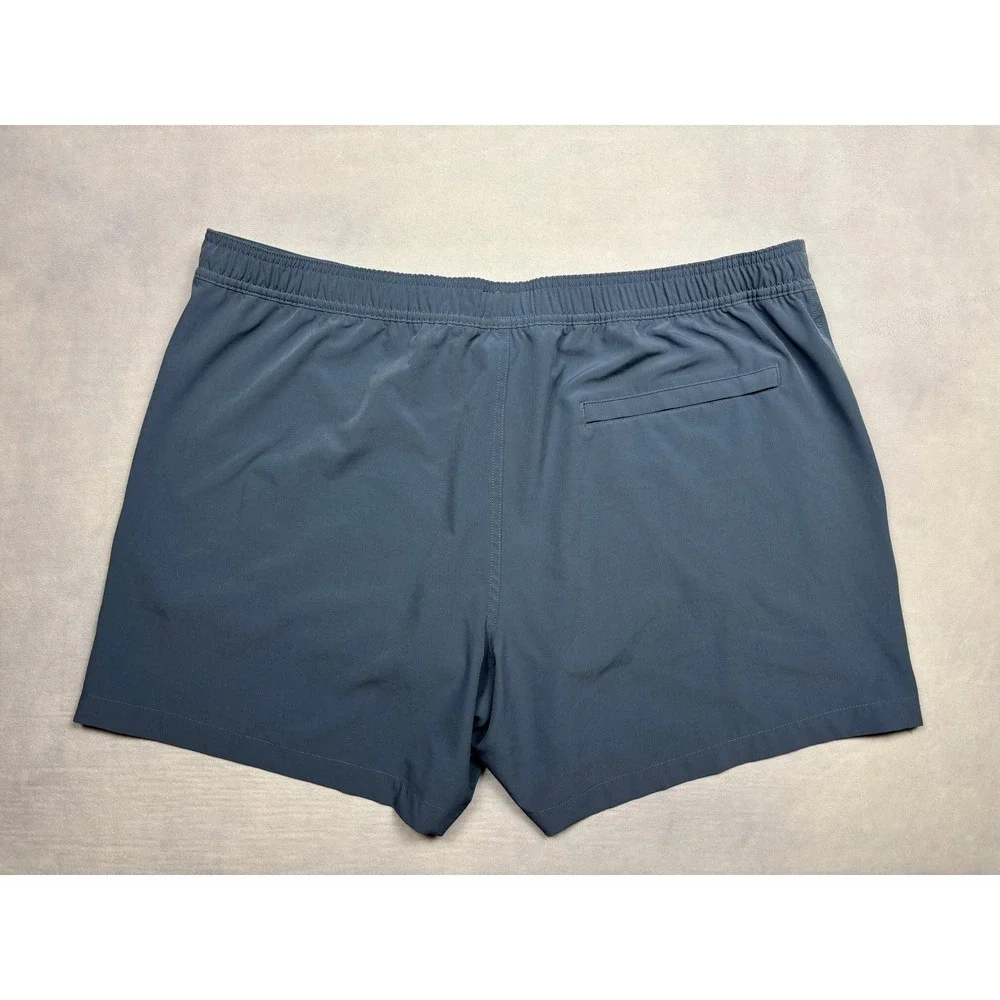 American Eagle Mens XXL Hybrid Swim Trunks Shorts Blue Stretch‎ 1513295296